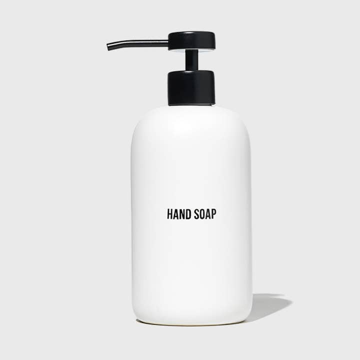 Stoneware Soap Dispenser for wholesale by Public Goods