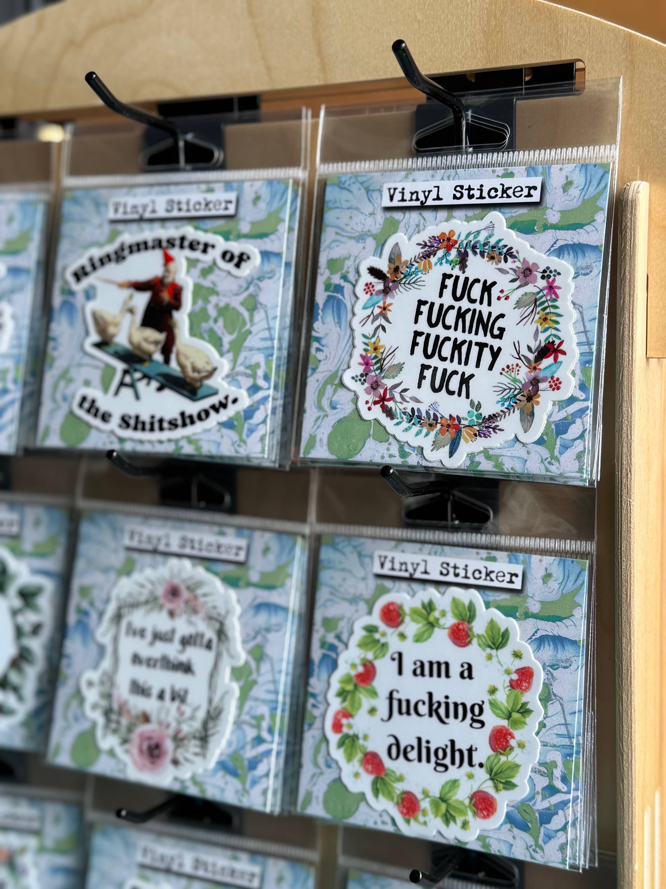 ChicalooKate - Wholesale Sticker - Whoopty Fucking Doo Vinyl Sticker3