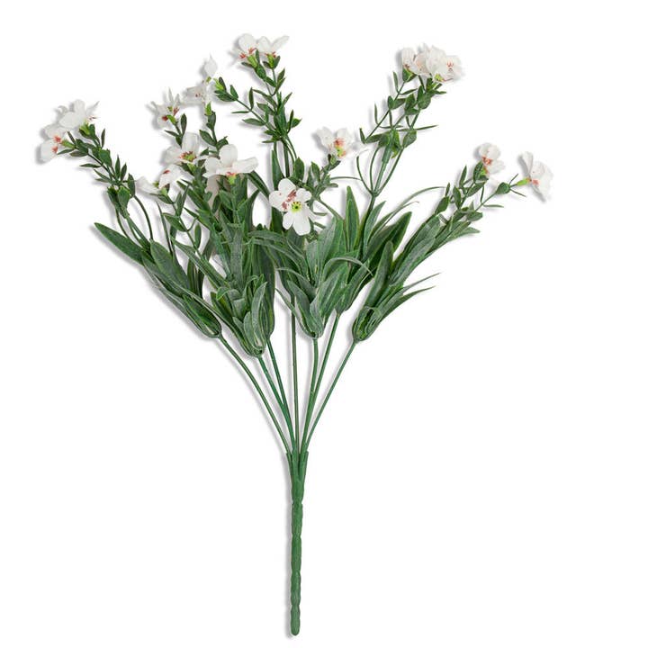 12" Weatherproof Mini Flowers Bush - Select Color for wholesale by Factory Direct Craft