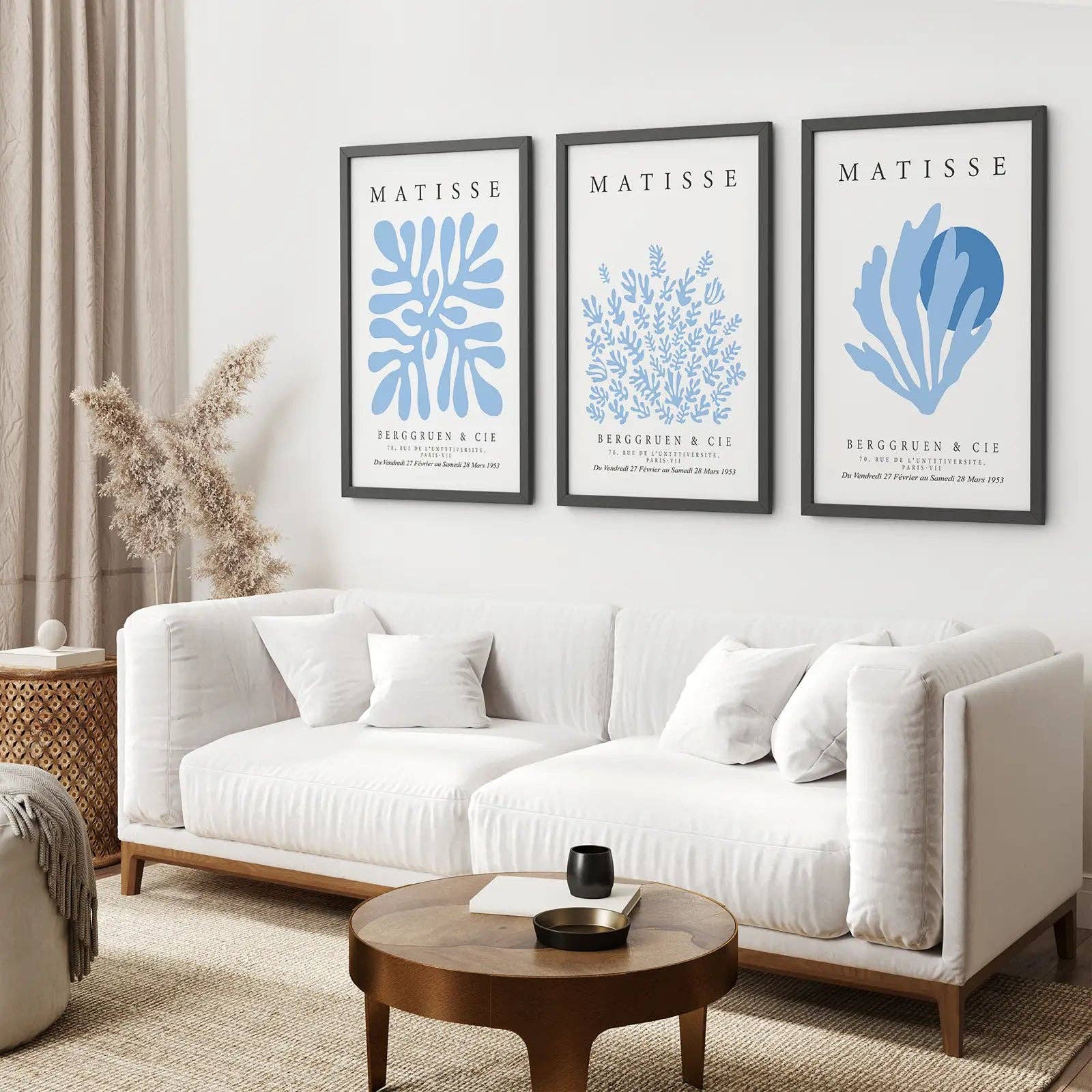 Art Lane - Wholesale Art Print - Light Blue Henri Matisse Exhibition Wall Art Print4