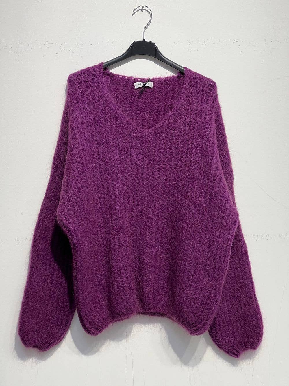 NOELINE - Wholesale Gebreide trui - Kinderen - Oversized trui van 40% kinder mohair24