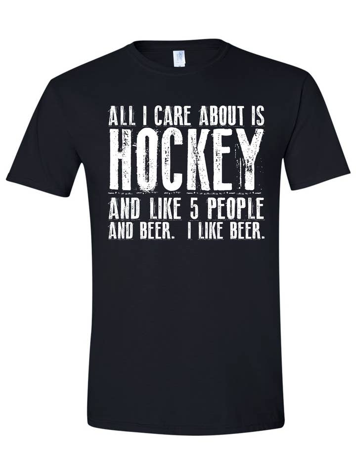 Hockey et bière pour la vente par American Threadz Apparel
