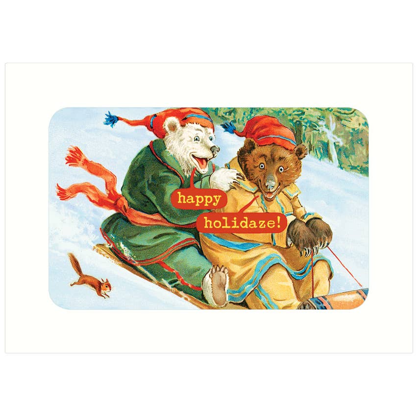 Lucca Paperworks – Großhandel Saisongrußkarte – Holidaze | Feiertags-Grußkarte1