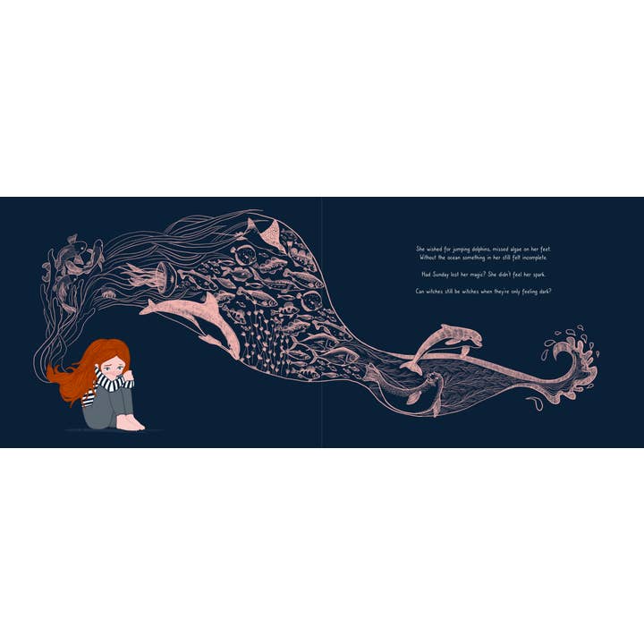 Red Wheel/Weiser LLC - Wholesale Preschool Book (3-5) - Sunday The Sea Witch - Hardcover Childrens Book2