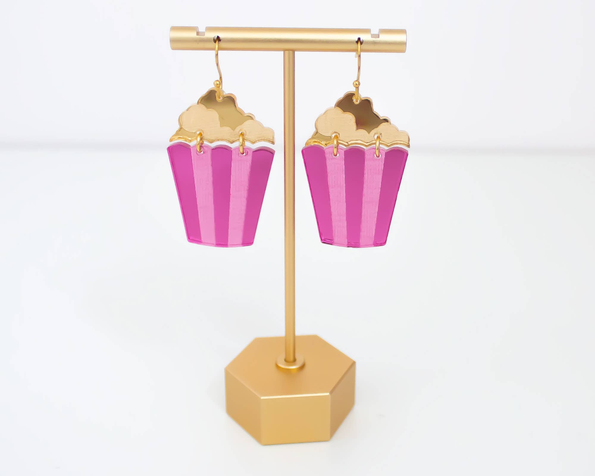 Momenti di Vita – wholesale Dangle earrings – Popcorn Earrings Fun Acrylic Dangles, 90s Retro Jewelry3