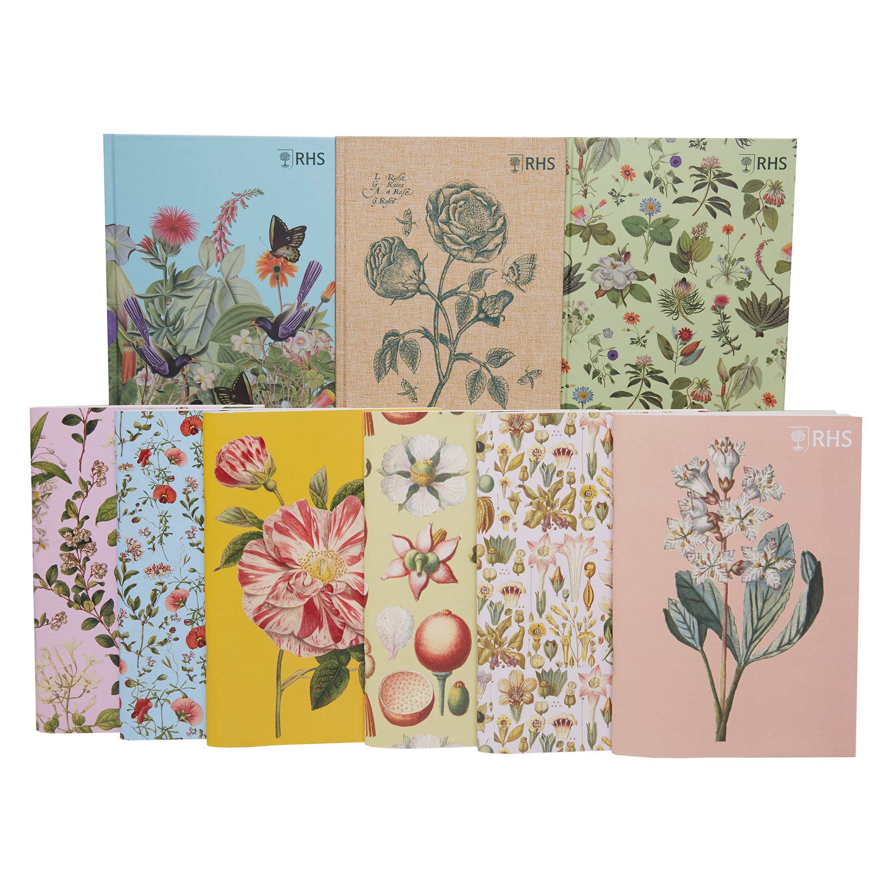 West Design Products UK – wholesale Sketchbook/sketchpad – RHS 160 Page Hardbound Sketchbook (110gsm), A5, Bird Scene3