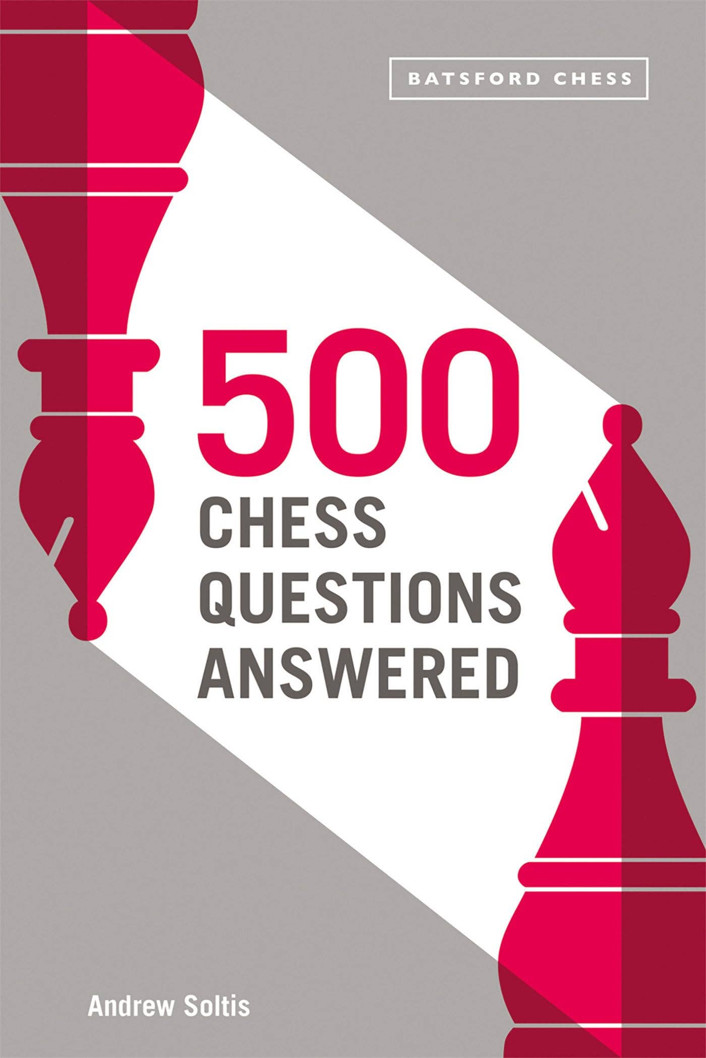 Texas Bookman - Wholesale Display book - 500 Chess Questions Answered: For All New Chess Players0