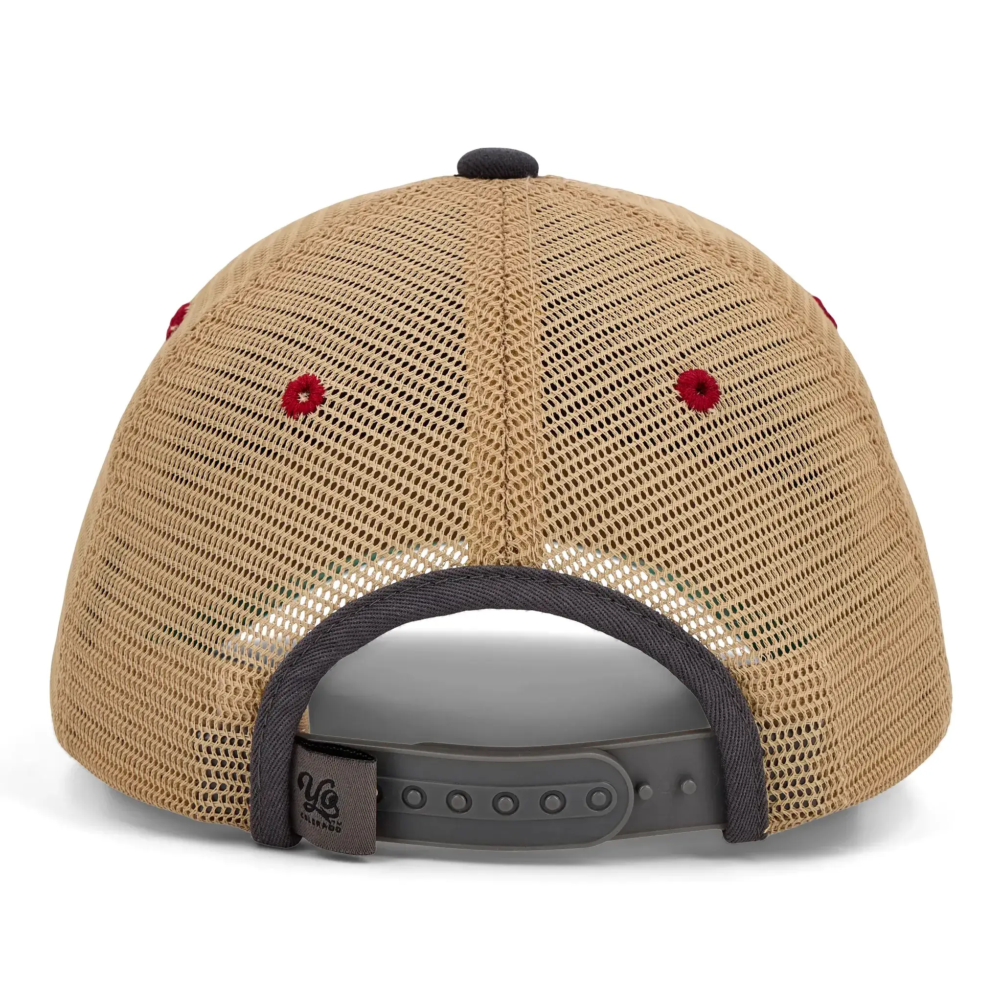 YoColorado - Wholesale Trucker Hat - Unisex - Hat - Vintage Denim Flag Patch Trucker2