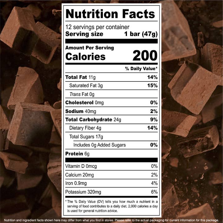 Jonesbar - Wholesale Snack Bar - JONESBAR Chocolate Peanut Butter Organic Fruit & Nut Bar7