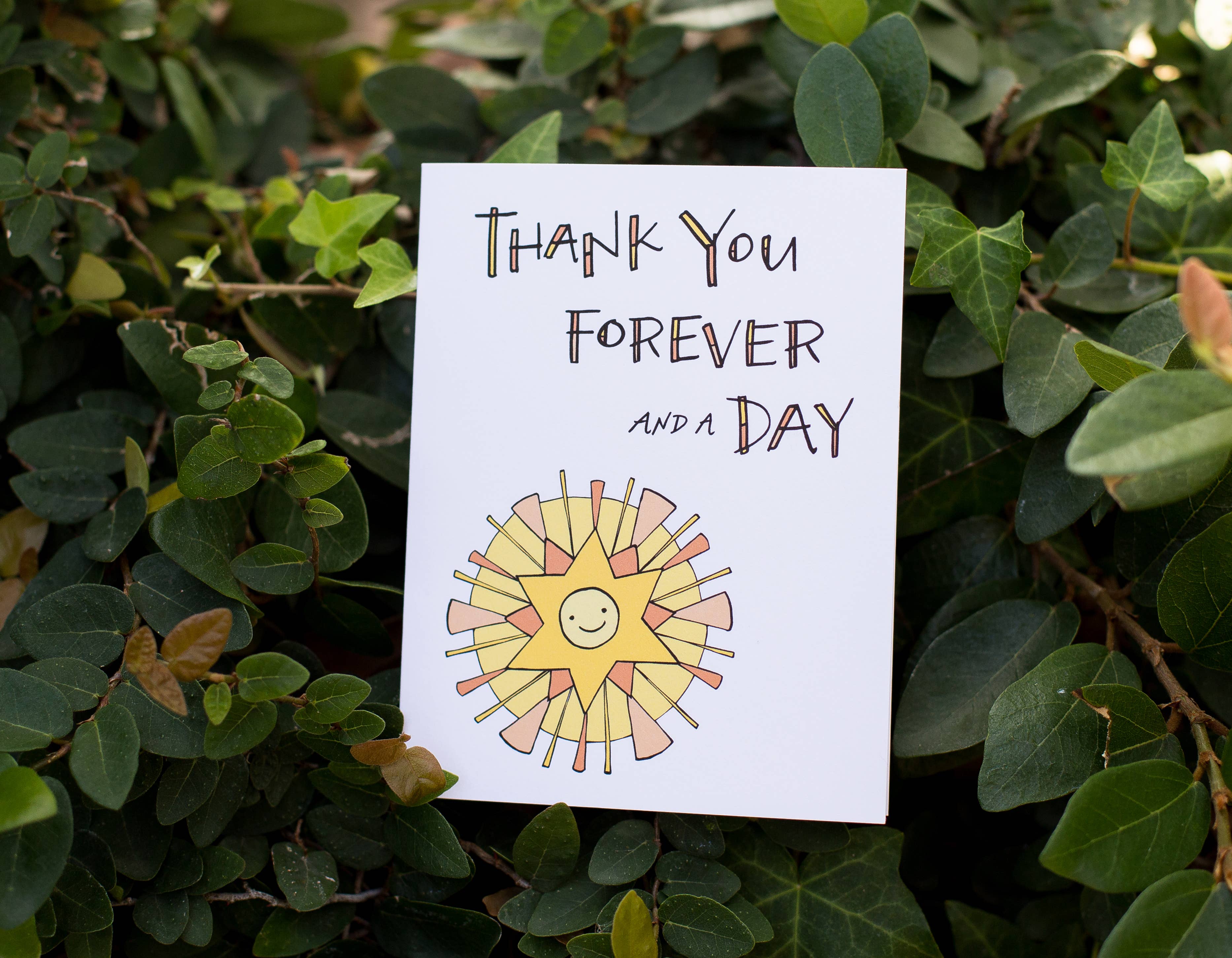Lacelit | Stationery & Gifts by Kimberly Kuniko - Wholesale Thank You Card - Forever and a Day | Thank You Card1