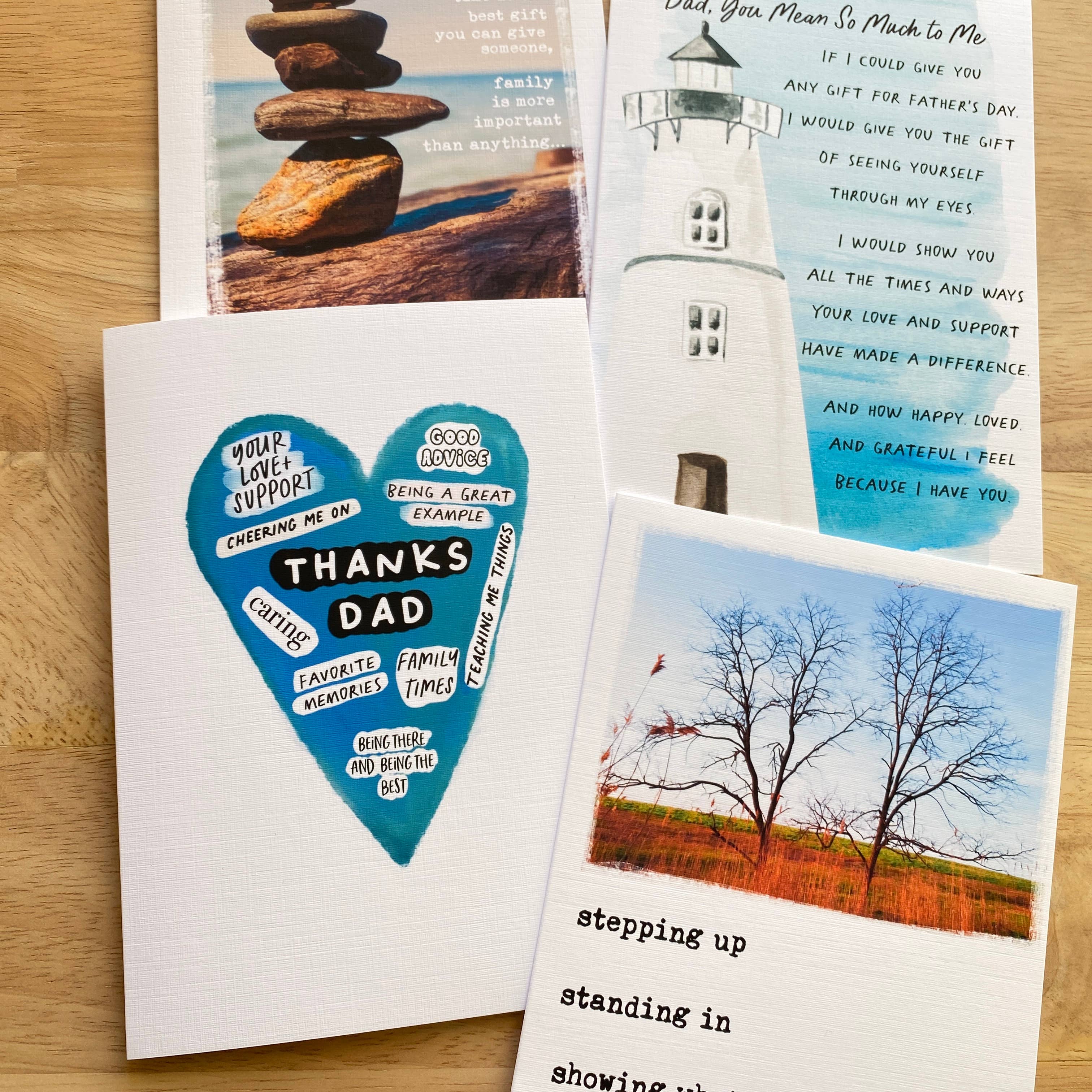 Card & Story - Wholesale Father's Day Card - Father's Day Thanks Dad Card1