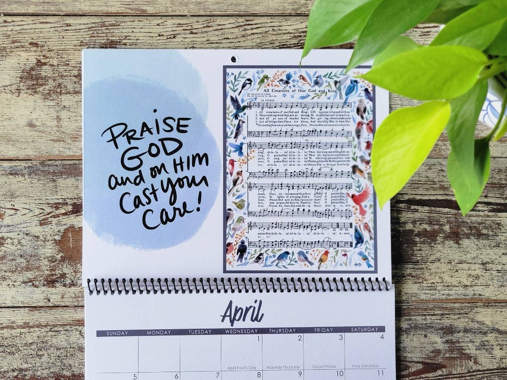 Marydean Draws – wholesale Kalender – 2026 Psalmkalender: Ett år av lovsång och uppmuntran4