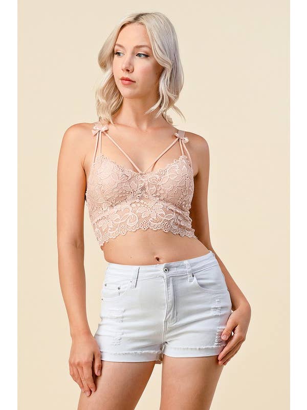 MIO WHOLESALE - Wholesale Bralette - Women's - LB37C LACE BRALETTE2