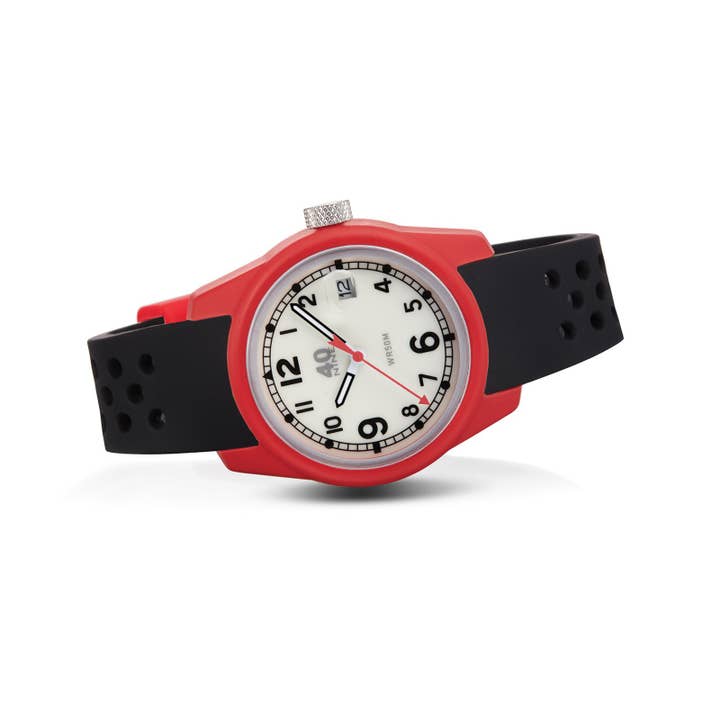 Montre Spartan 35 mm pour femme - cadran blanc - noir pour la vente par 40Nine
