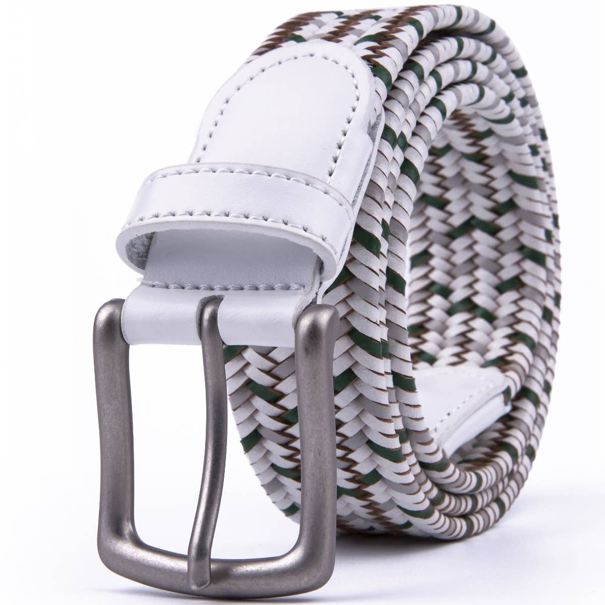 Fabio Valenti - Wholesale Belt - Unisex - Leather Braided Belts Men Golf Belt-10168