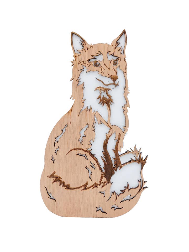 Fabulous Mrs Fox Lamp for wholesale by Bluebell Peak Design