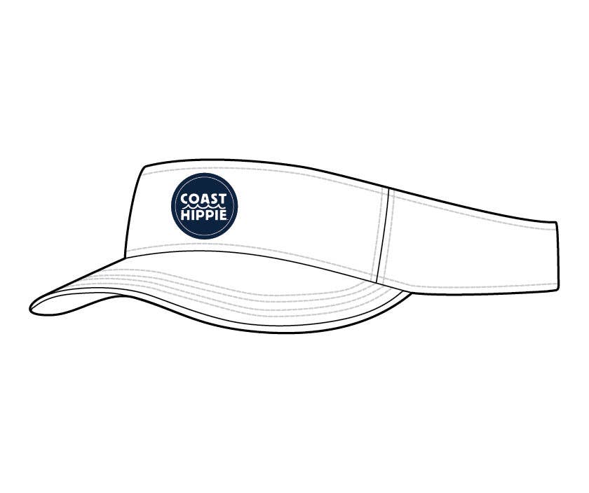 Coast Hippie - Wholesale Visor - Unisex - Active Logo Visor3