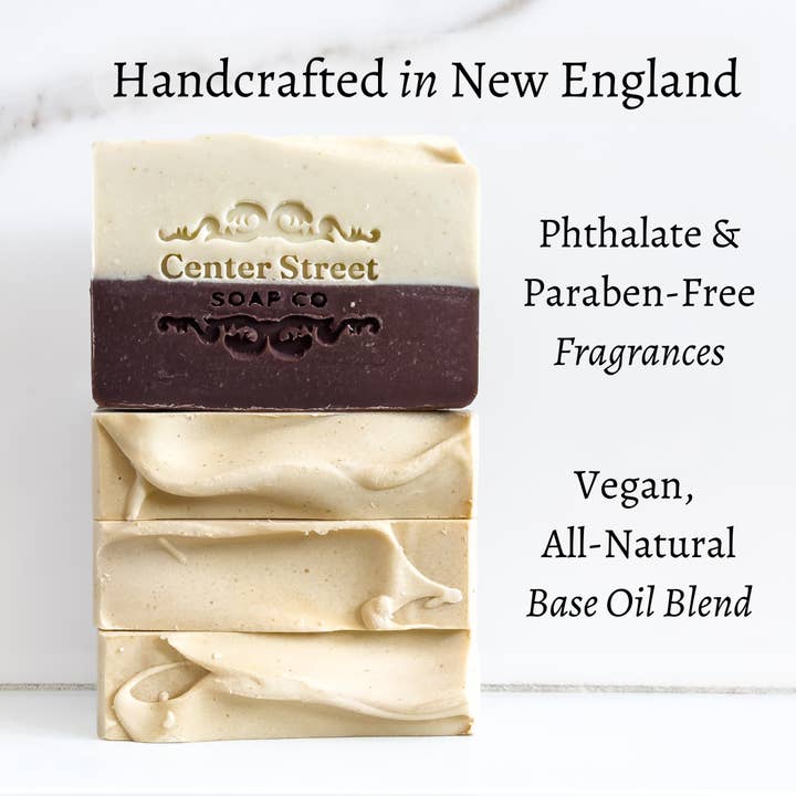 Center Street Soap Co - Wholesale Bar Soap - Oatmeal, (Goat's) Milk & Honey Handmade Bar Soap - 4oz3
