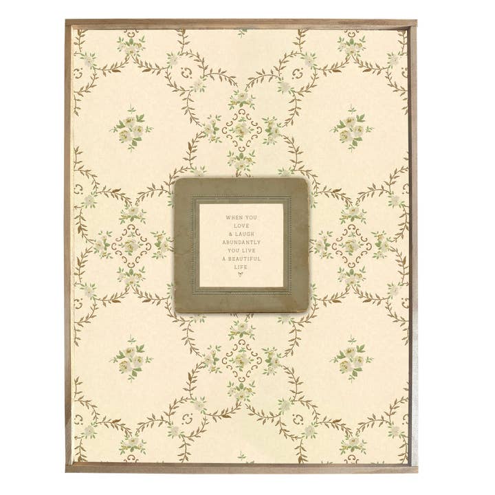 Wallpaper Print, Inspirational Quote, Vintage Style Print for wholesale by Graphically Speaking Design