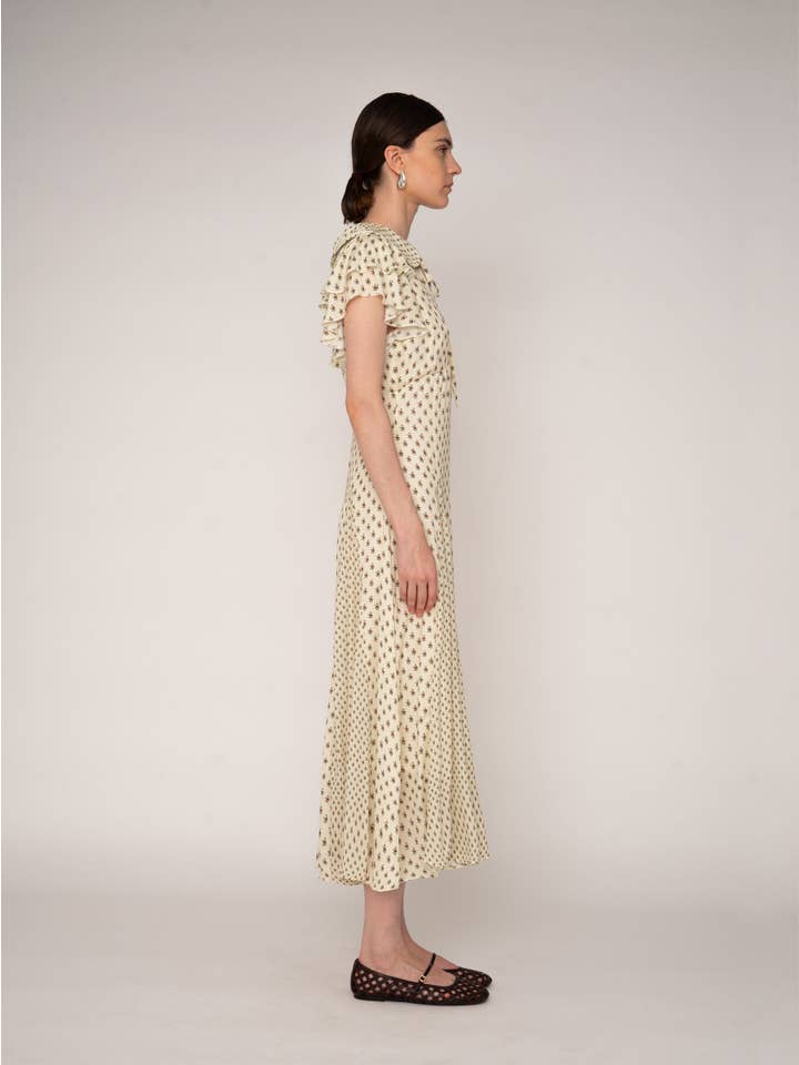 CARMEN SAYS - Wholesale Dress - Women's - Sucrée Floral Print Long Dress3