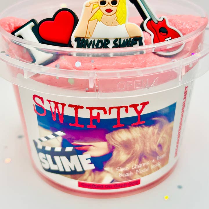 Decorated Dough - Wholesale Putty/Slime - Kids - Taylor Swift Swifty Slime Red