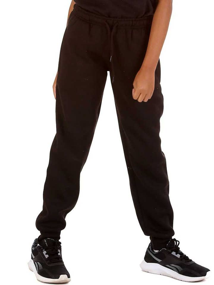Trendy Toggs Kids Original Black Joggers for wholesale by Trendy Toggs