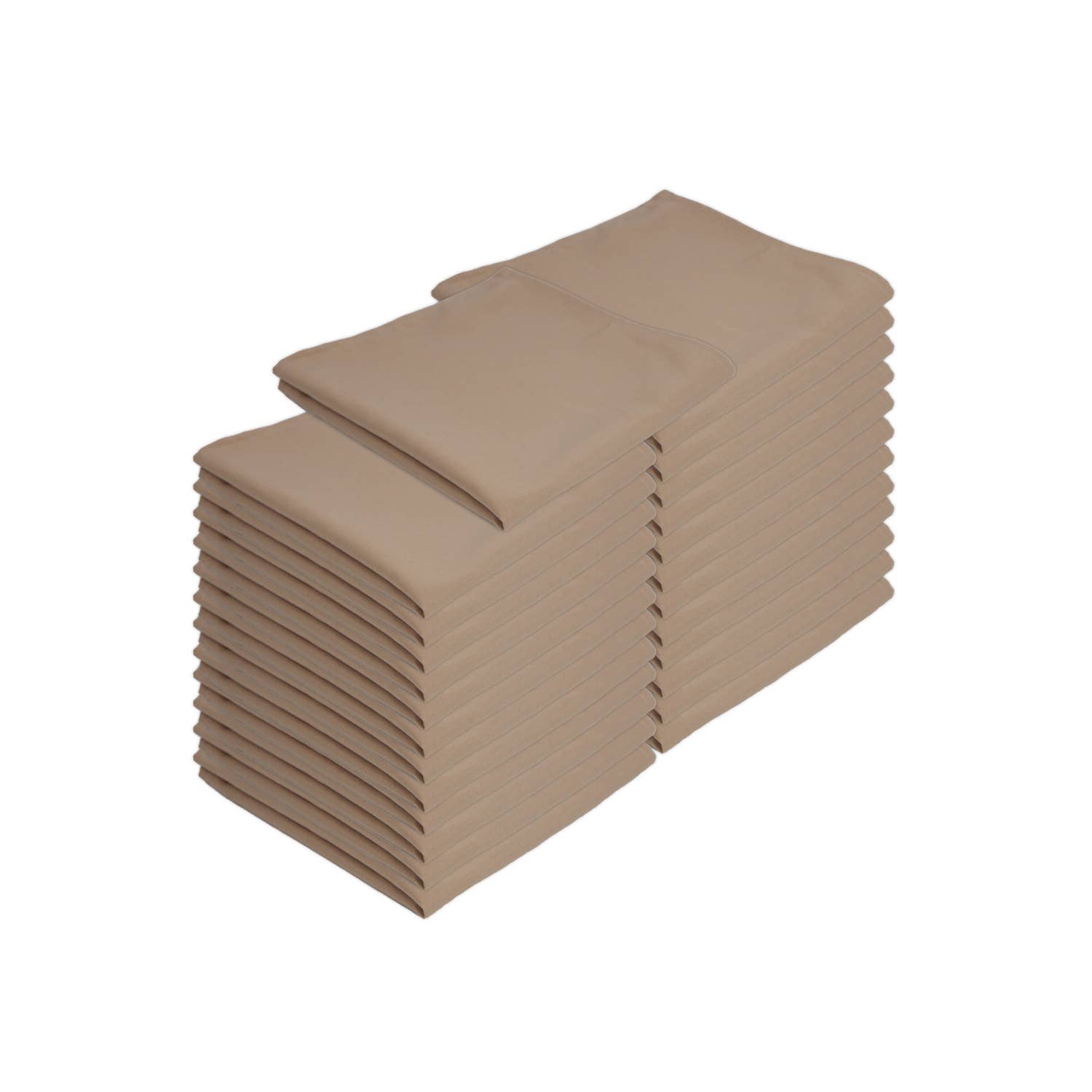 Arkwright Home - Wholesale Dinner & Cloth Napkin - 25 Pack of Poly Spun Solid Cloth Dinner Napkins - 20 x 20 in19