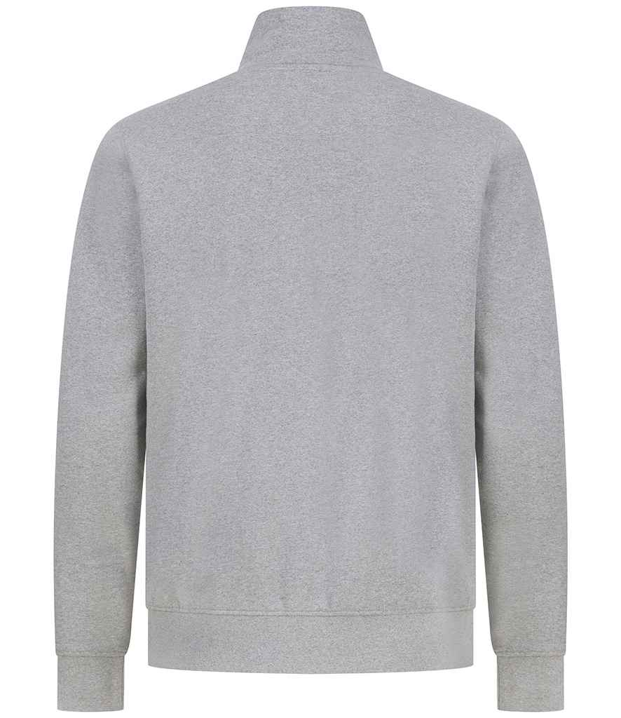 Pierre Francis – wholesale Sweatshirt – Unisex – Henbury - Unisex Sustainable 1/4 Zip Sweatshirt6