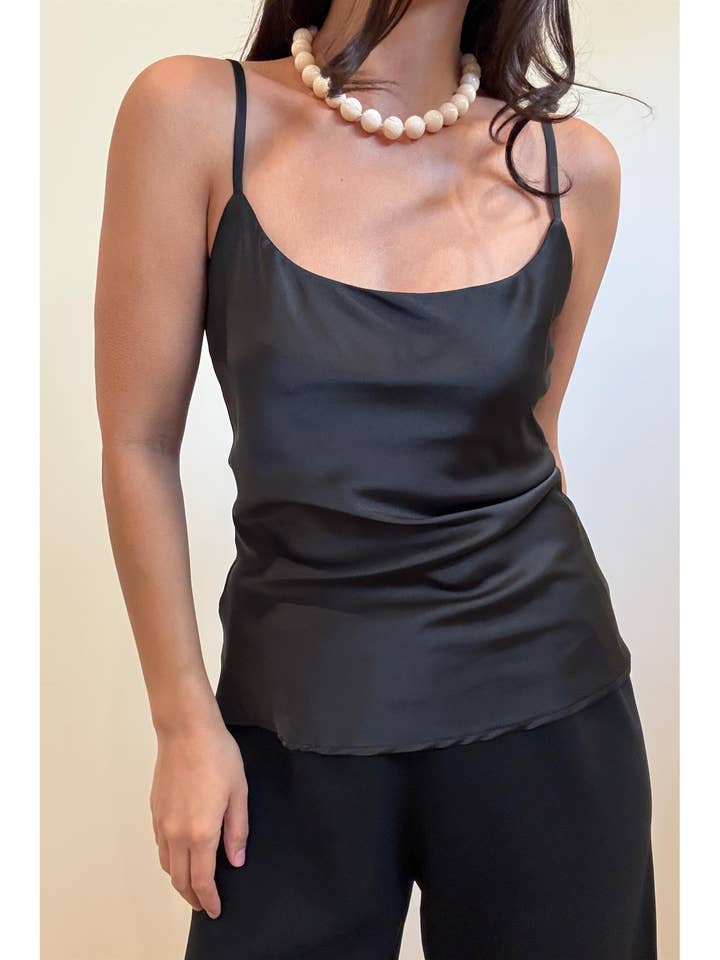 Camisole Basique en Satin pour la vente par Et Clet