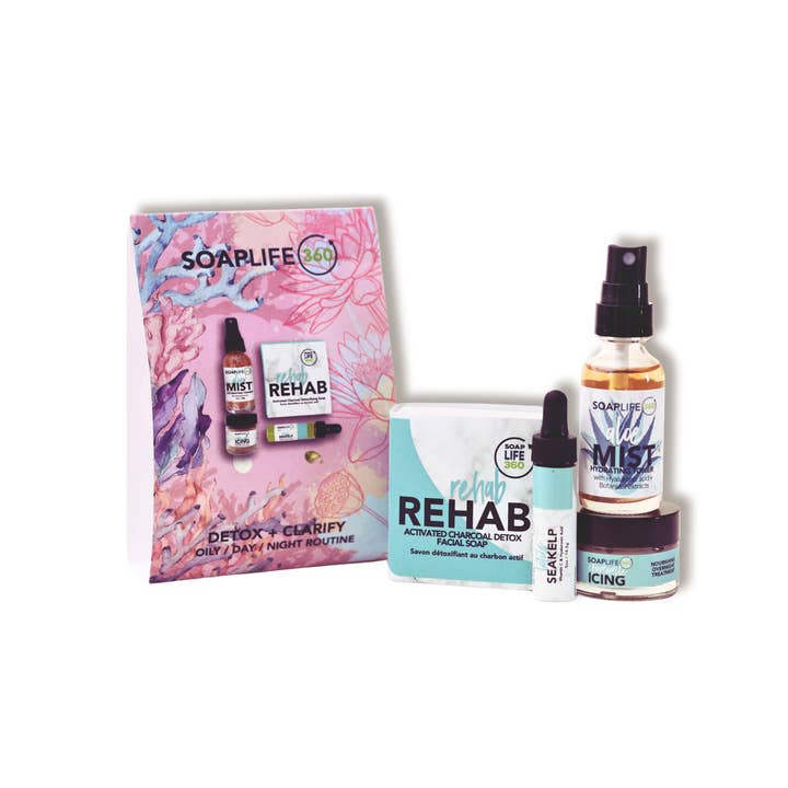 Detox + Verhelderende Dag- en Nacht Routine voor wholesale door Soaplife360