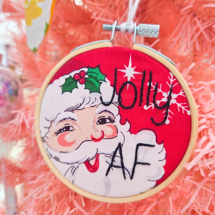 Catie Unthreaded - Wholesale Ornament Set - 3" Embroidered Christmas Ornaments (10 pk)10