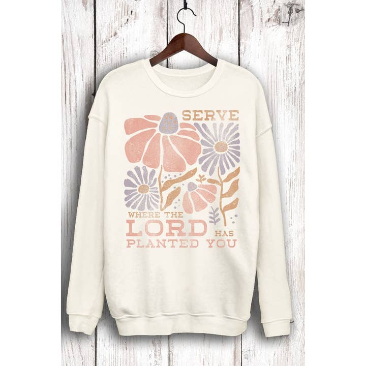 TJÄNA HERREN PLANTERADE DIG MINERALTRÖJOR för wholesale av HRTandLUV