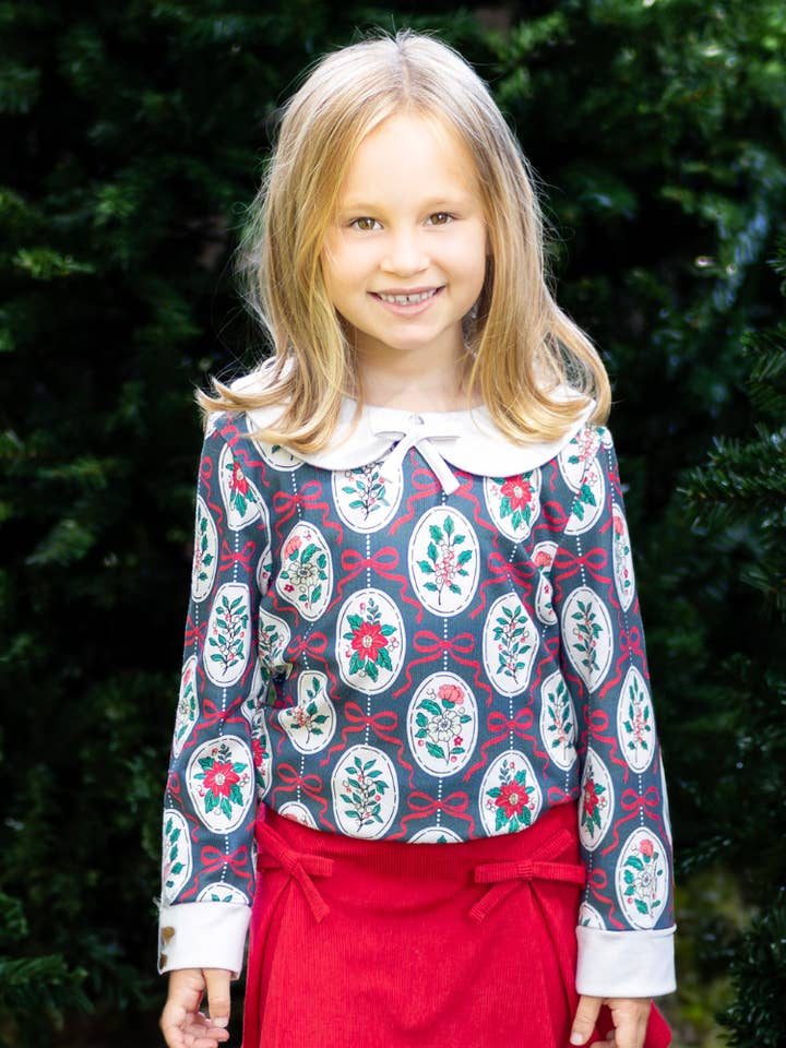 Rebecca Peter Pan Sweater - Viktoriansk Ferie for engroshandel hos Sugar Bee Clothing