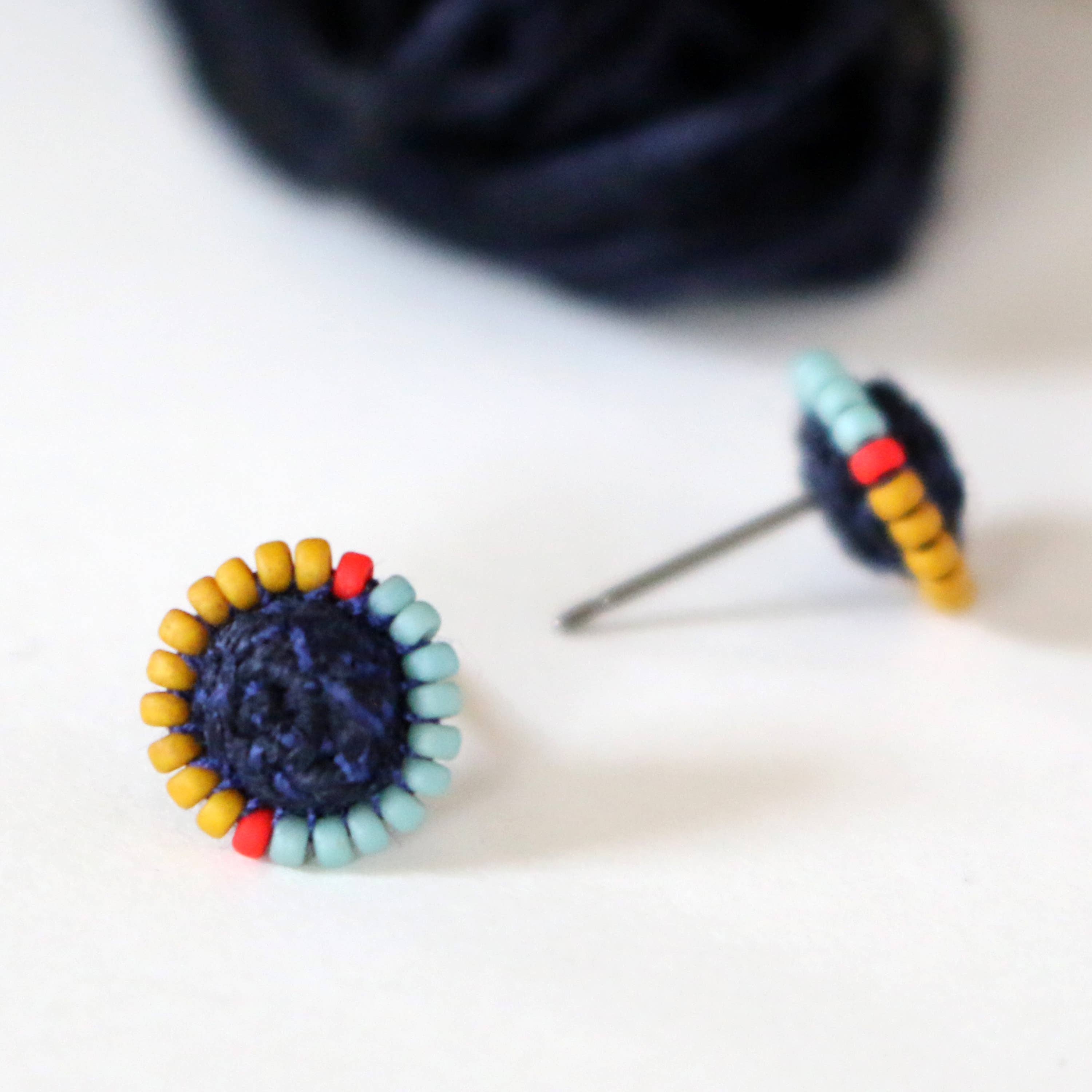 ashdel - Wholesale Stud/Post Earrings - Braid Studs5