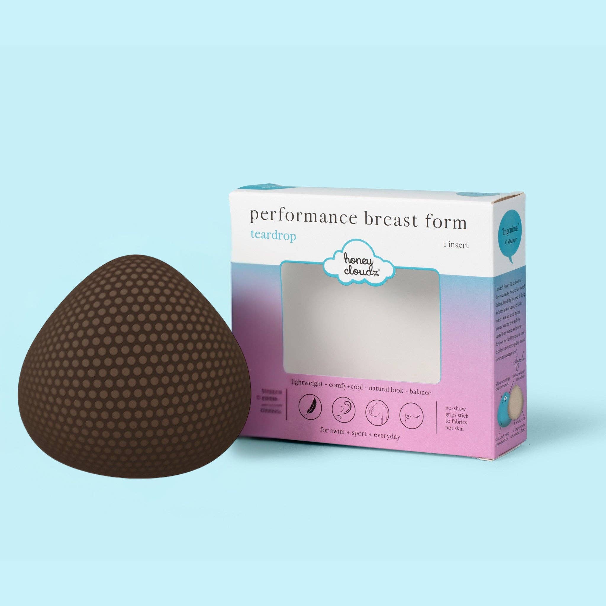 Honey Cloudz - Wholesale Bra Inserts - Women's - Teardrop Breast Form – Post-Mastectomy20