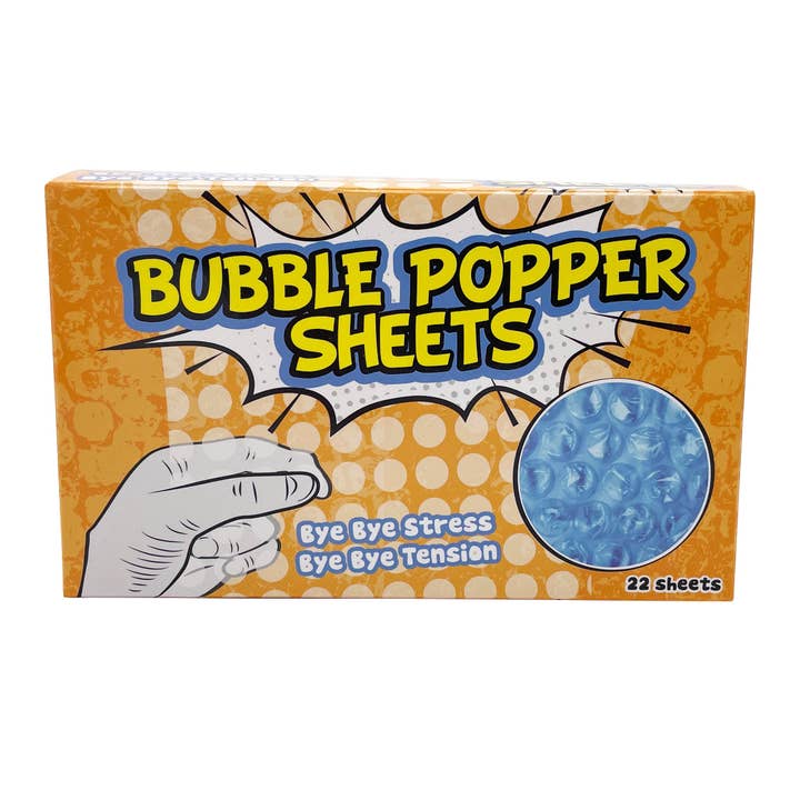 Bubble Popper Sheets for wholesale by Island Dogs