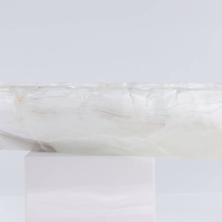 Mi Esperanza Minerals - Wholesale Decorative Plate/Dish/Bowl - Onyx Canoe Bowl2