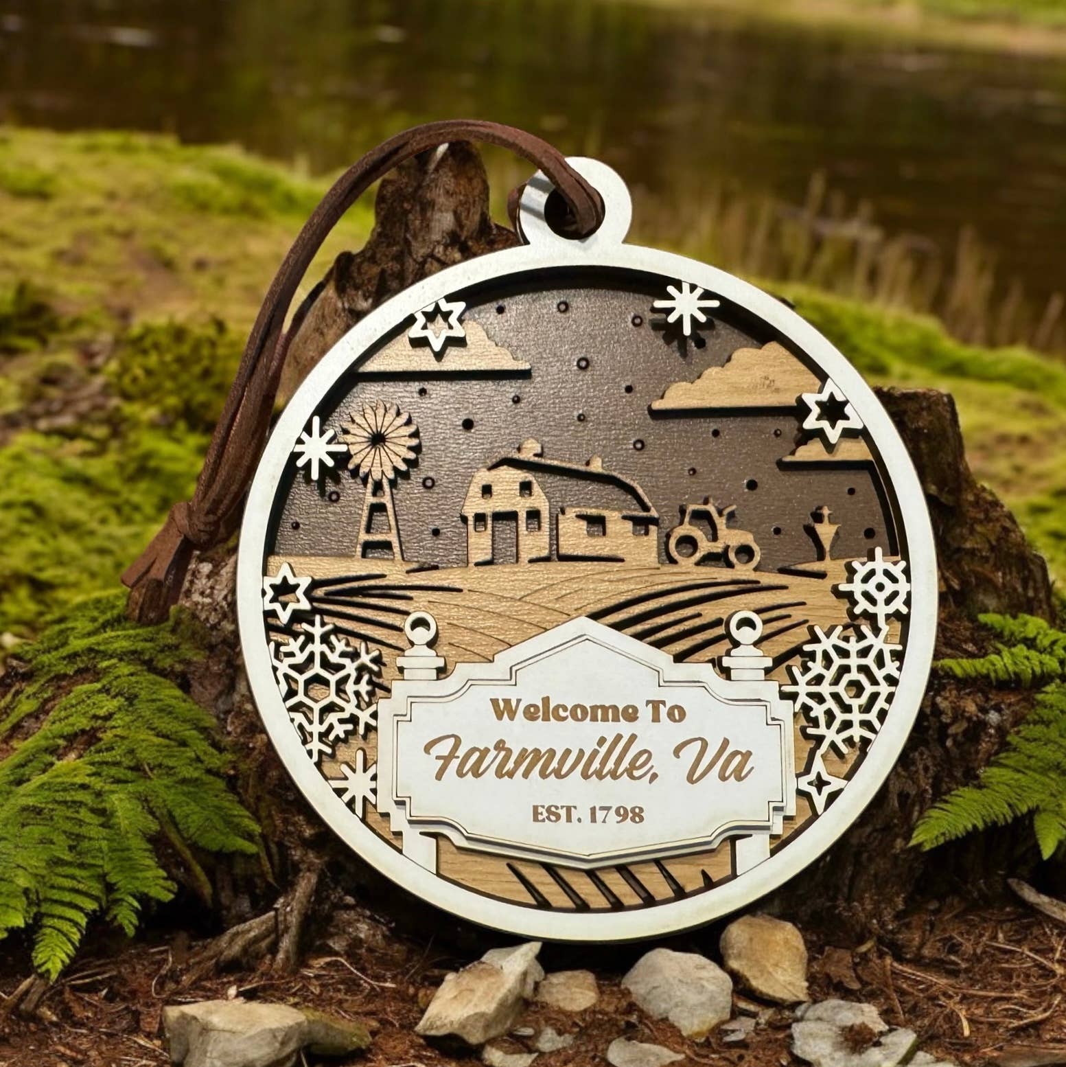 Rag Crazy Creates - Wholesale Ornament - Town Welcome Ornaments3