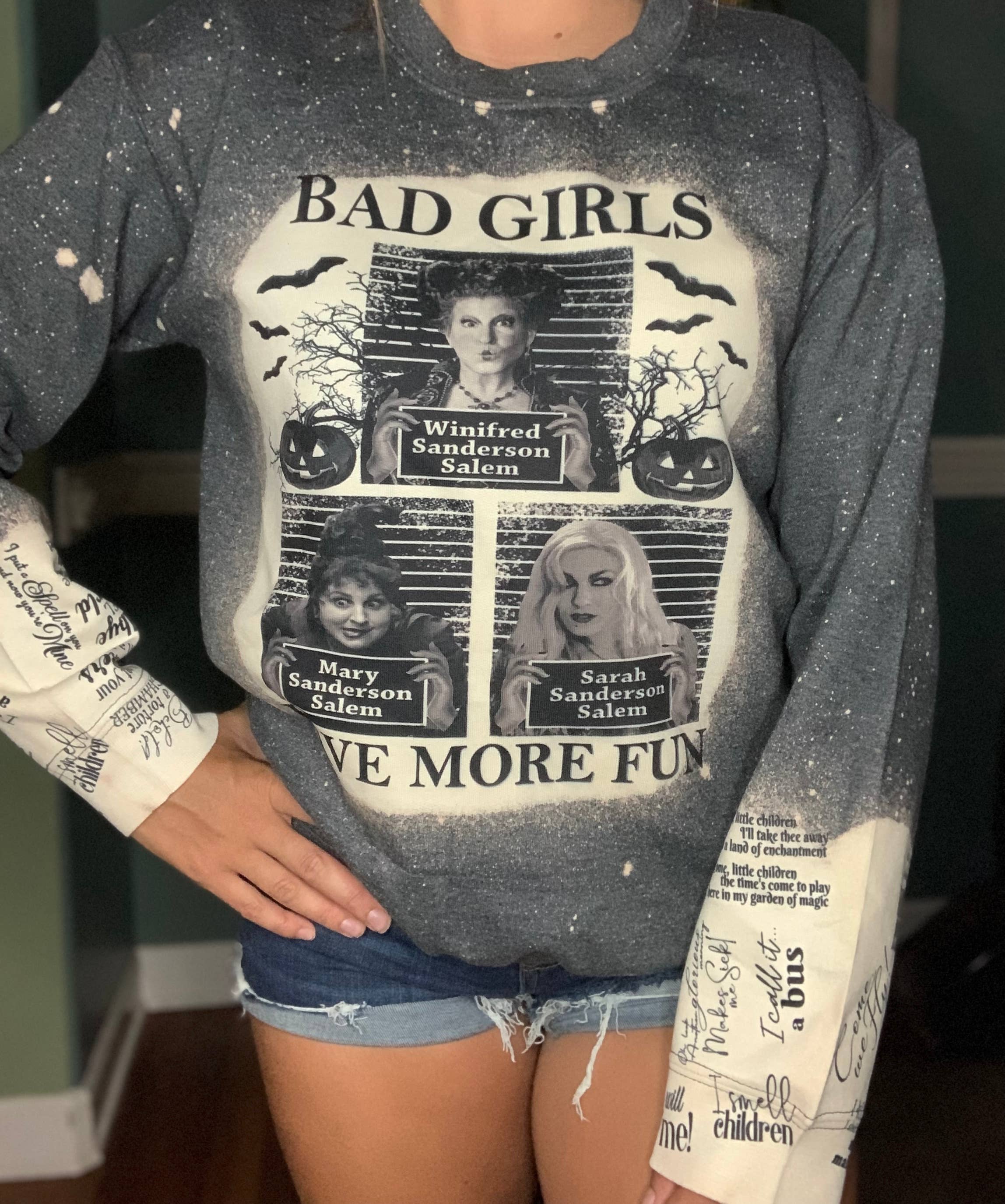 Southern Backroad Tees LLC - Wholesale Graphic Sweatshirt - Women's - Bad Girls Sweatshirt1
