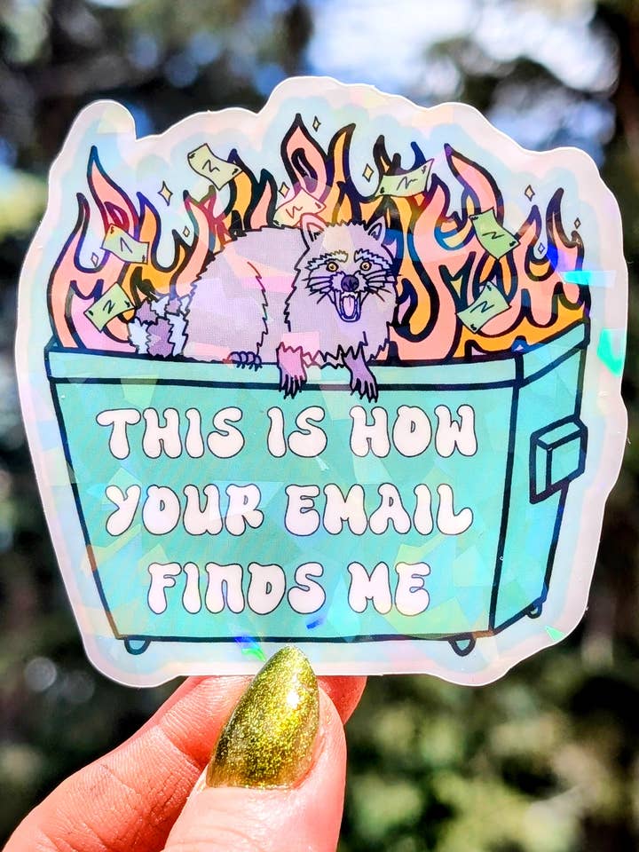 Vild Kollega Feminist Vinyl Klistermærke for engroshandel hos Jewels Bright Art