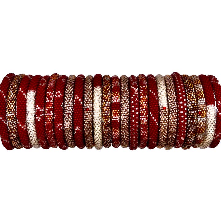 Merlot Bundle - 25 Bracelets for wholesale by Noble Venture