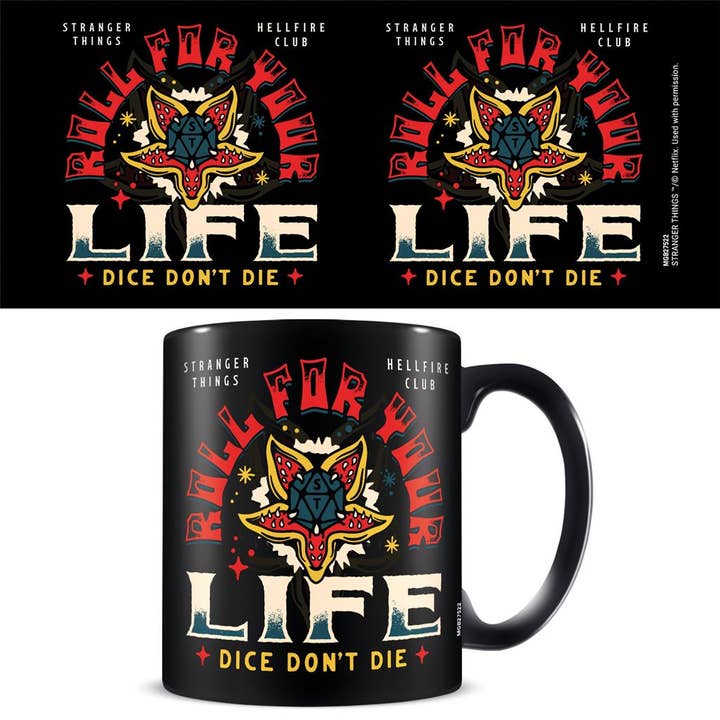 Pyramid International – wholesale Coffee mug – Stranger Things 4 (Roll For Your Life) 11oz/315ml