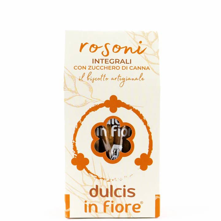 Calabria da Gustare - Wholesale Cookie - Wholemeal rosoni cookies Dulcis in Fiore 200g