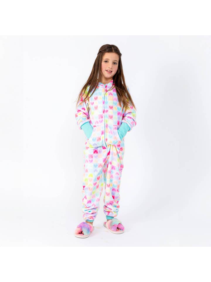 Limeapple - Vendita all'ingrosso Tutina - Bambini - Tutina in peluche per bambine - Love More