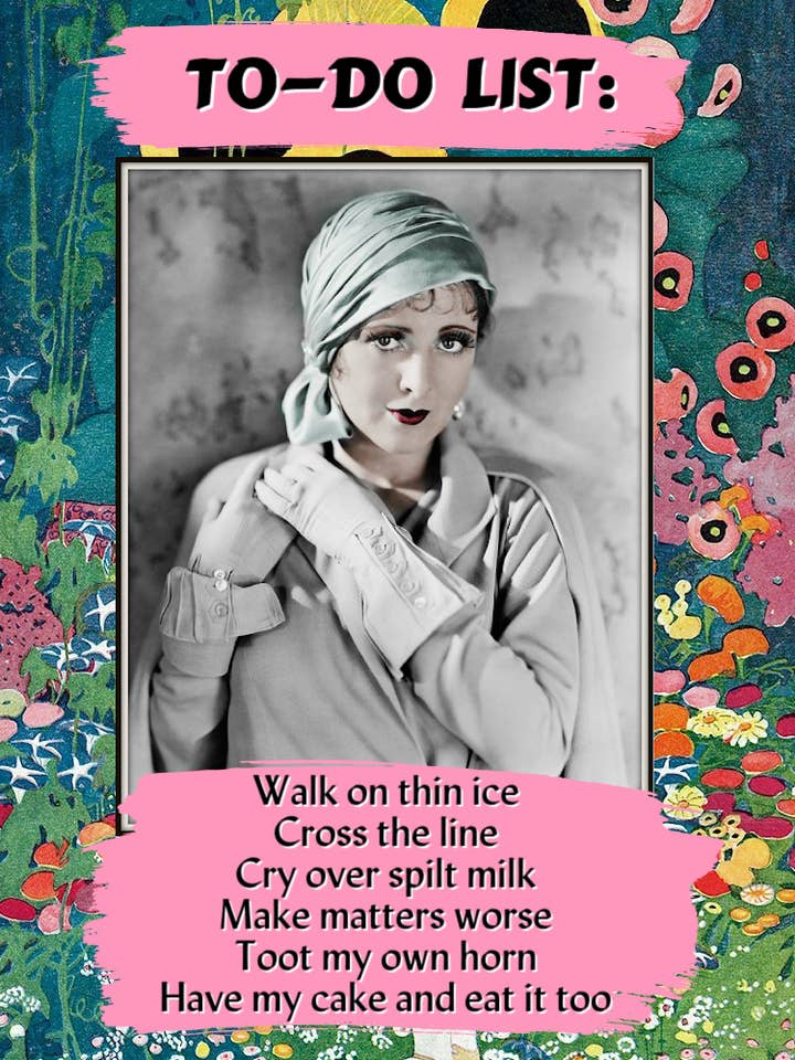 To-Do List - Fridge Magnet for wholesale by Ümlaut Brooklyn