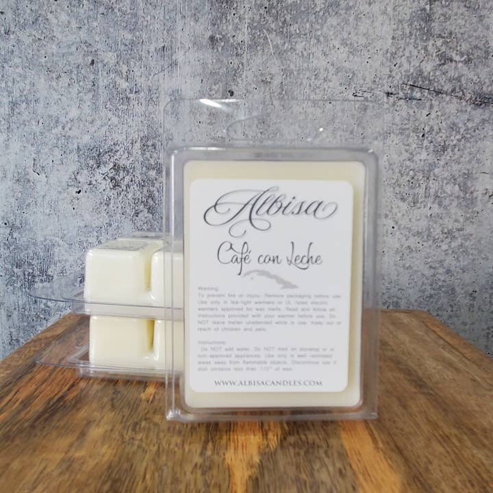 Albisa Candles - Wholesale Wax Melt - Café con Leche Wax Melt3