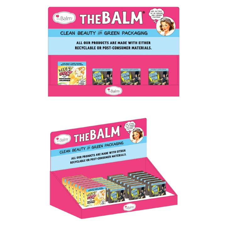 Écran Let's Bolt & Brow Pow pour la vente par theBalm Cosmetics