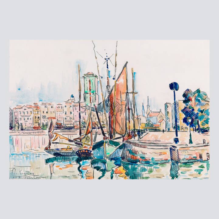 La Rochelle (1911) Stampa d'Arte Fine per la vendita all'ingrosso da parte di Milisima Studio