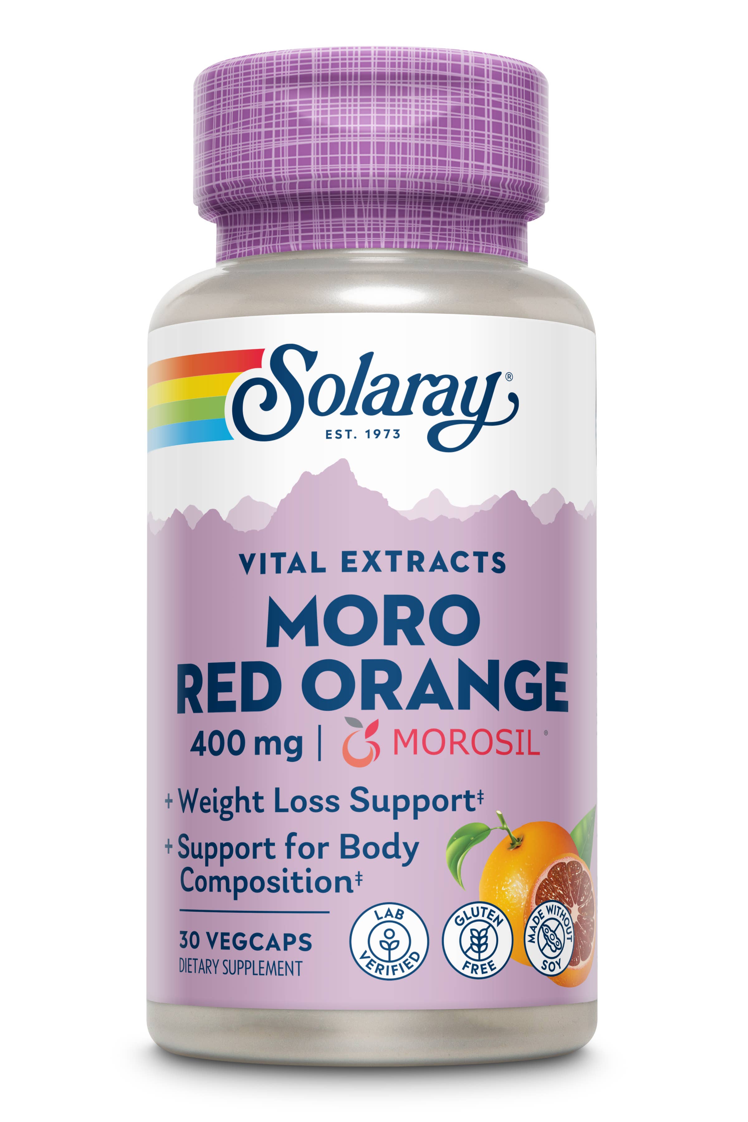 Solaray - Wholesale Oral Supplement/Vitamin - Moro Red Orange Extract Morosil