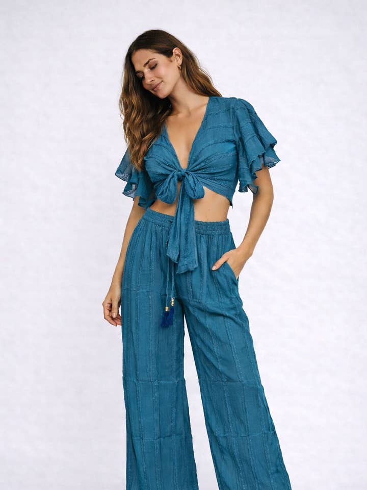 100% Cotton Resort Outfit- Case Of mixed colors for wholesale by Foutaz LLC